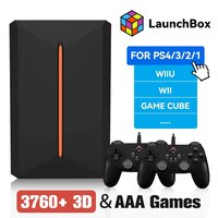 3760+ 3D/AAA Games for PS4/PS3/PS2/Switch/WII/WIIU/N64/DC Etc Portable 500GB Launchbox External Gaming Hard Drive for Windows PC