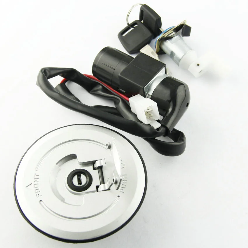 Motorcycle Key Fuel Cap Kit Ignition Switch For Honda CBR125R 2004-2010 CBR125RS 2005-2006 CBR125RW 2005-2010 OEM:35010-KPP-860