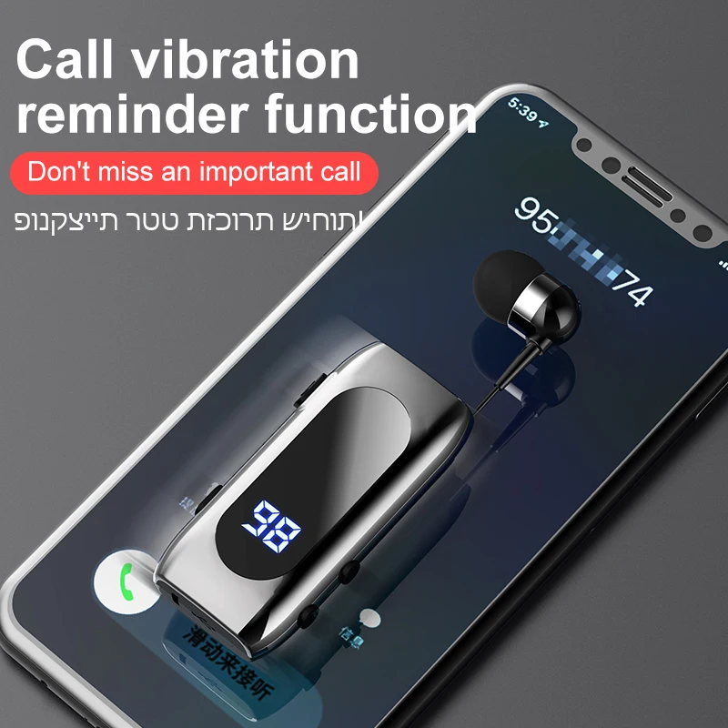Беспроводные Bluetooth-наушники FINEBLUE K55, 20 часов прослушивания и разговора, BT5.2 встроенный аккумулятор 5C, 20 минут быстрой зарядки, гарнитура