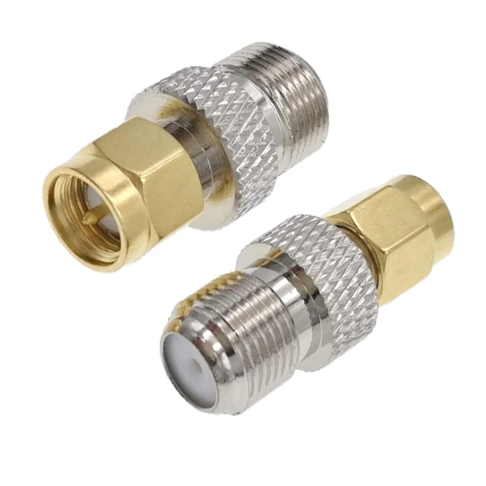 1pcs SMA To F Female Straight Goldplated Connector High Quality