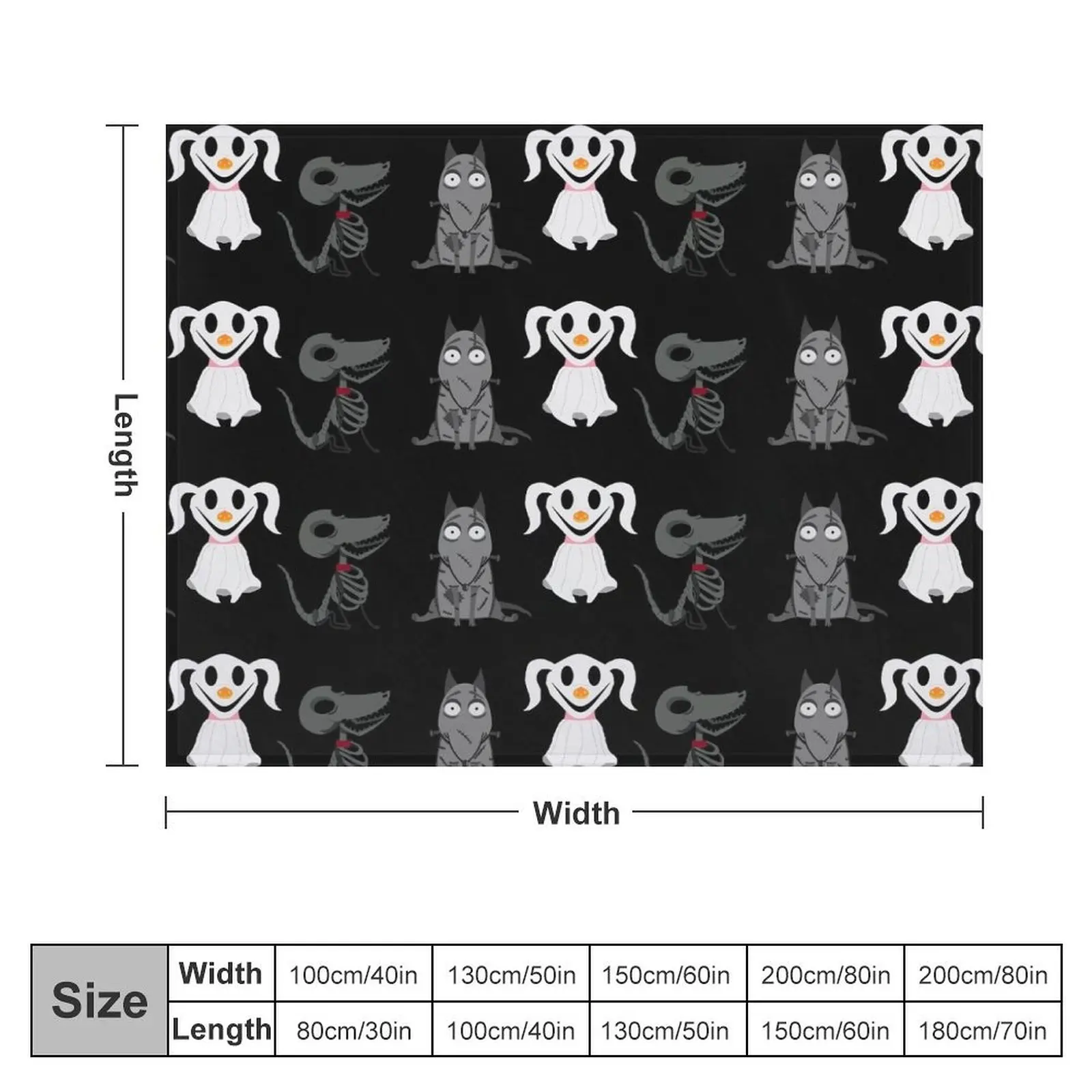 burton dogs zero sparky and scraps Throw Blanket Beautifuls Bed Fashionable Blankets