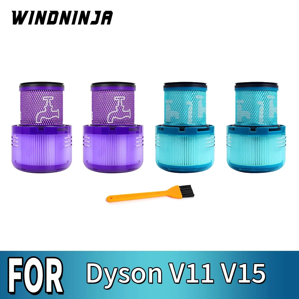 For Dyson V11 V15 Detect Vacuum Cleaner Washable HEPA Filter Cleaning Replacement For Cordless Vacuum Devices Accessory Part