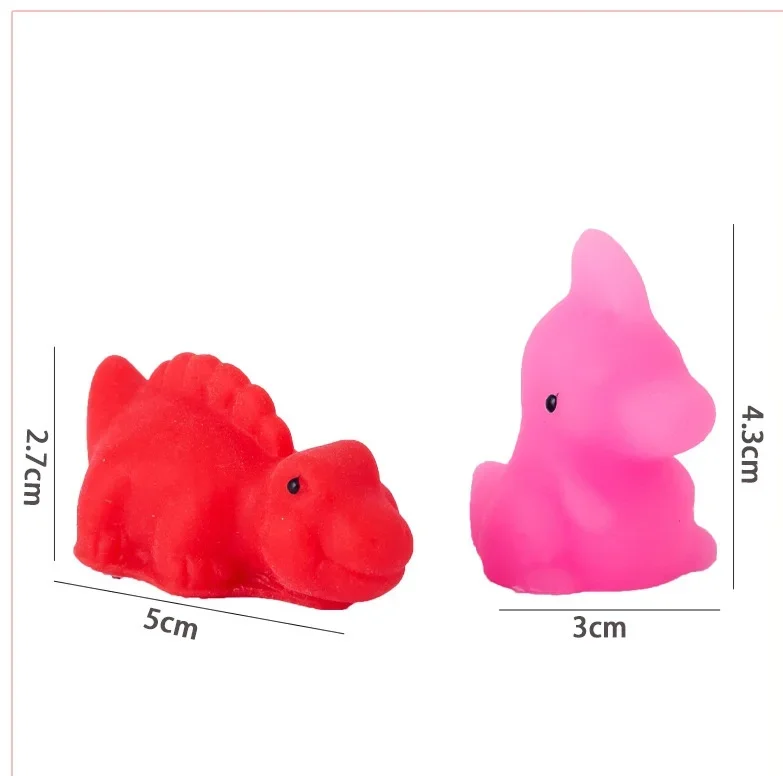 5PCS simulieren kleine tier kinder spiel stress relief spielzeug und stress entlastende squeeze werkzeuge PVC vent spielzeug