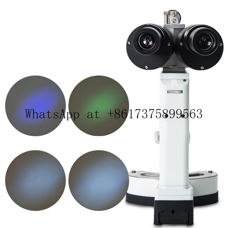 Portable Digital Veterinary Slit Microscope Professional Animal Clinic Ophthalmic Examination Equipment