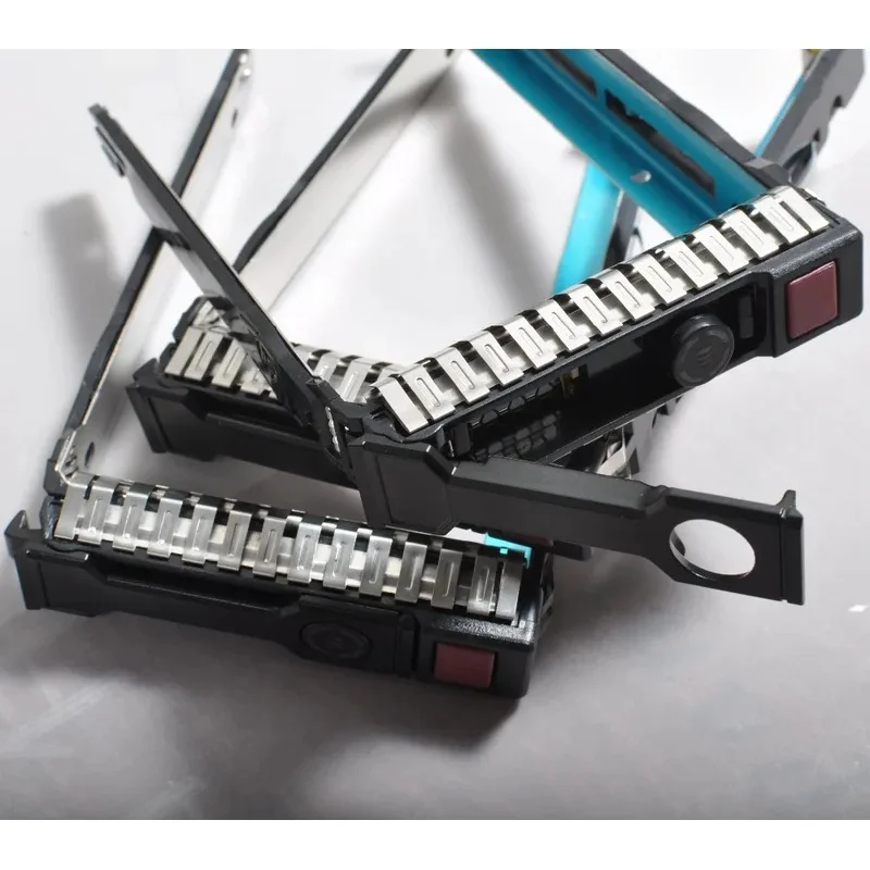 10x-651687-001-25-sff-sas-sata-hdd-tray-caddy-pour-hp-g8-gen8-g9-dl380p-651699-dl360p-avec-puce-led-651699-001-ml350e-ml310e