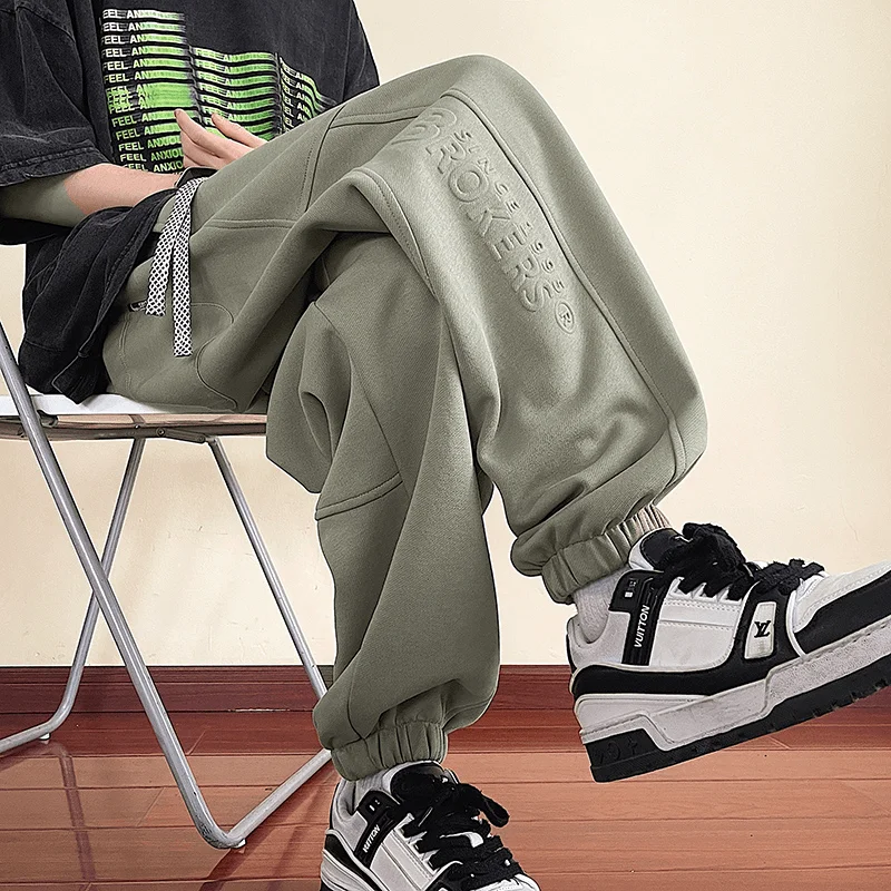 Men's Sweatshirt Autumn Winter Mens Pants Baggy Pants Man Male Clothes Trousers for Men Clothing Youngla Gym Man Big Size Sport
