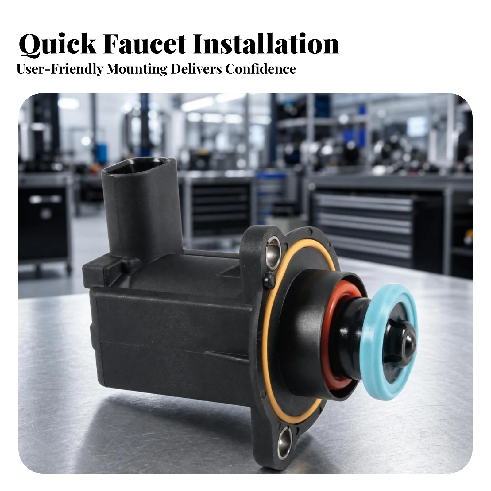 Turbocharger Boost Control Solenoid Valve Compatible Forced Induction Control Solenoid Valve Easy to Install Replacement