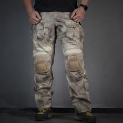 EMERSONGEAR E3 Tactical Pants With Knee Pads Combat Camouflage Men Trousers Duty Cargo Outdoor Pant