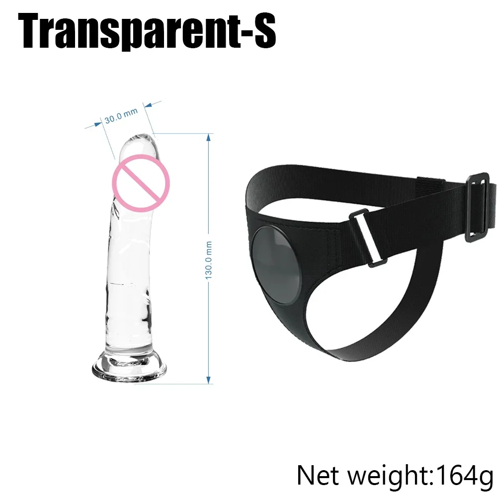 Strap-On Dildo with Adjustable Harness, Suction Cup Base, Flexible Adult Toy for Couples and Beginners - view 3