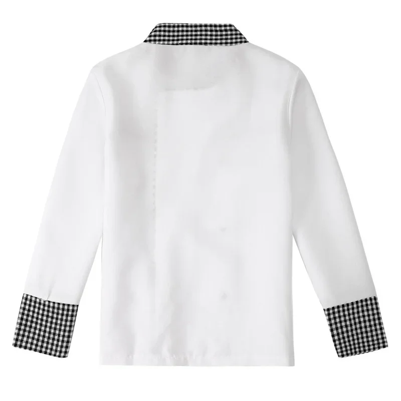 Traje de chef para crianças, Cozinhar e cozinhar roupas para meninos e meninas, Halloween Cook Uniform, Festa de Carnaval, Fancy Dress