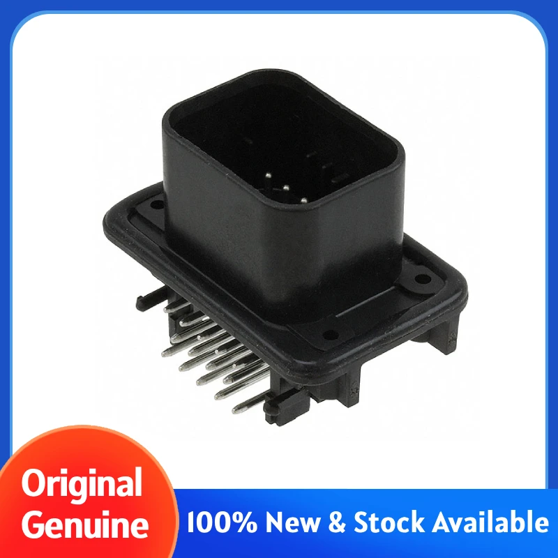 776267-1,PCB Mount Header,Right Angle,Wire-to-Board Connector,Pin,14P,Fully Shrouded,Centerline 0.157 in,Sealable,AMPSEAL Series