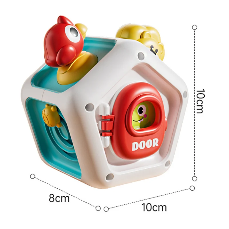 Baby Montessori Beschäftigt Bord Sensorischen Beschäftigt Bord Baby Praxis Fähigkeiten Aktivität Cube Frühe Pädagogische Reise Spielzeug Für Kleinkinder 1-3 – Detail 29