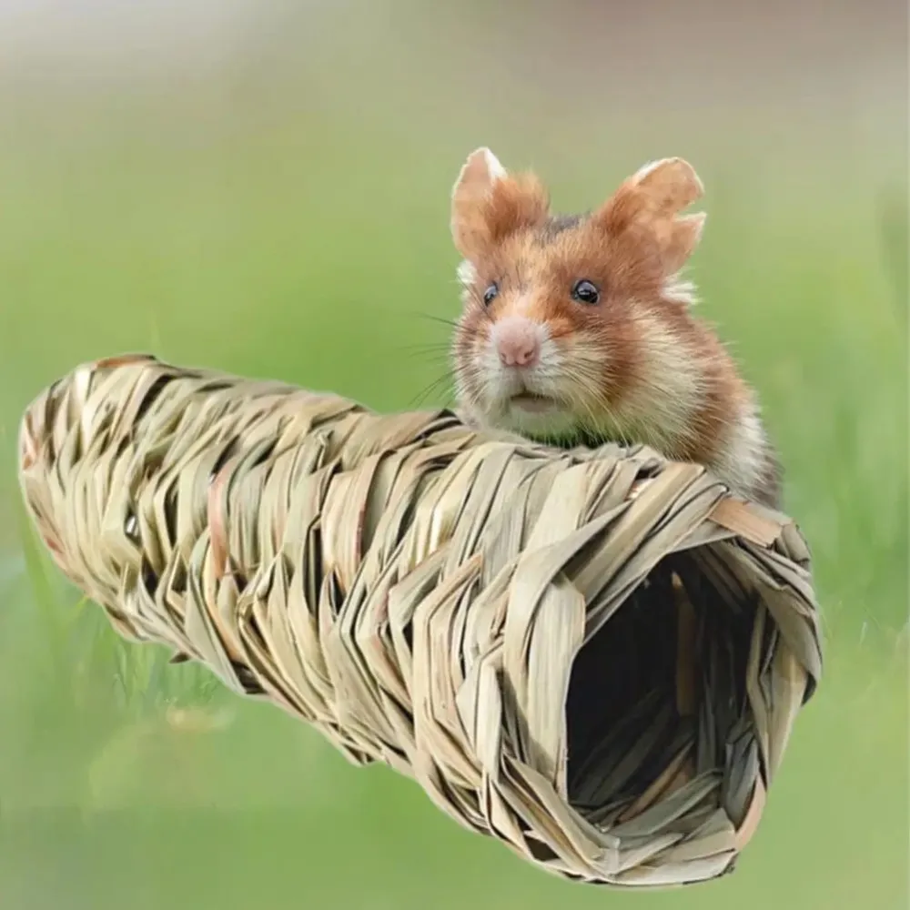 Rat Tunnel Toy  Comfortable   Guinea Pig Cage Hamster Nest Small Pet Hideout House Toy Hamster  Hamster Accessories  Hamster