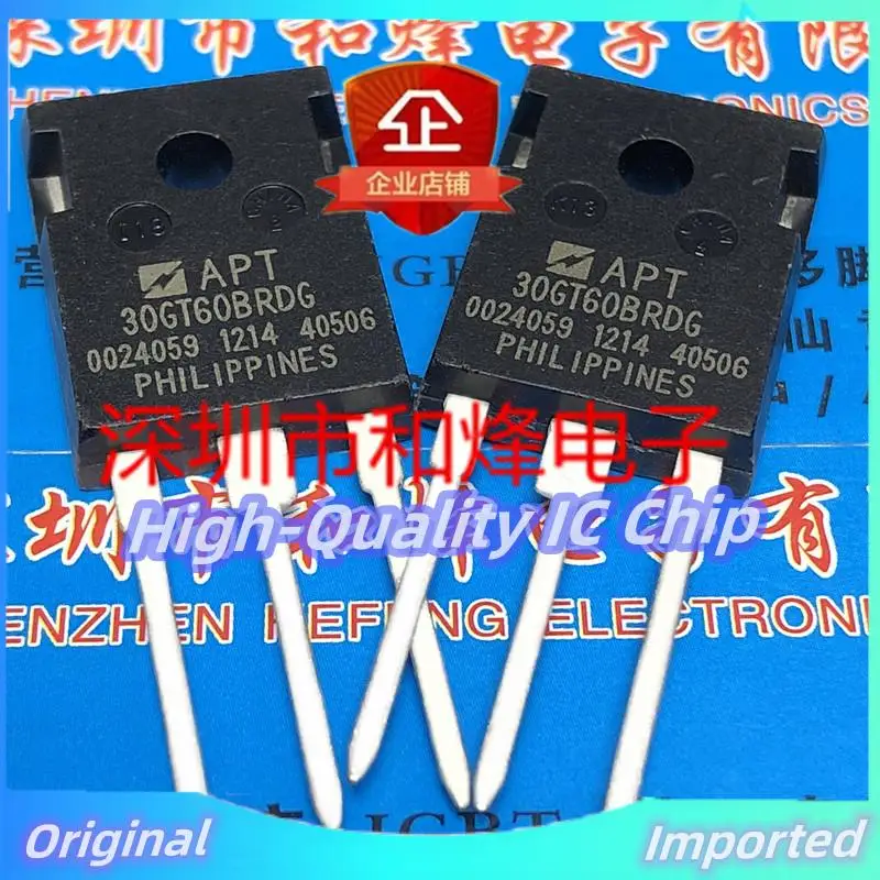 10PCS-30PCS  APT30GT60BRDG  TO-247   Imported Original  Best Quality