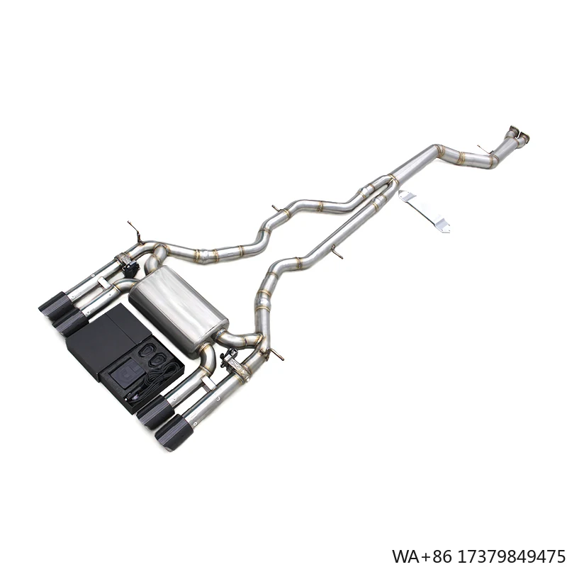 

Yooking Stainless Steel Catback Exhaust for or BMW M2 Competition/M2C 3.0T F87 S55 2018-2023 Exhaust Pipe Muffler