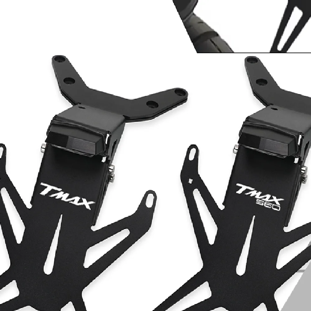 

2025 Motorcycle Rear License Plate Light Hugger Mudguard Bracket For YAMAHA T-MAX 560 TMAX 560 Tech Max 2022 2023 2024 TMAX560
