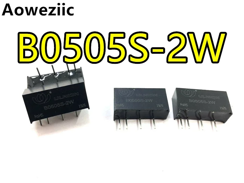 2 pezzi B0505S-2W B0505S B0505 SIP-4 2 W DC-DC alimentatore isolato Nuovo originale