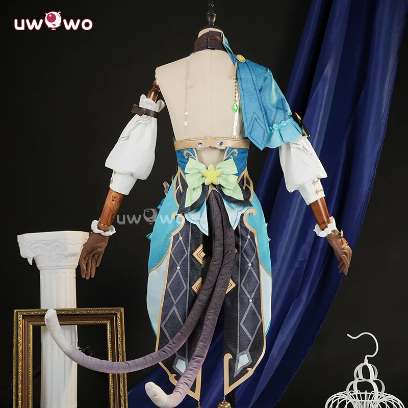 UWOWO Collab Series: Genshin Impact Kirara New Skin Phantom in Boots Cosplay Costume New Outfit