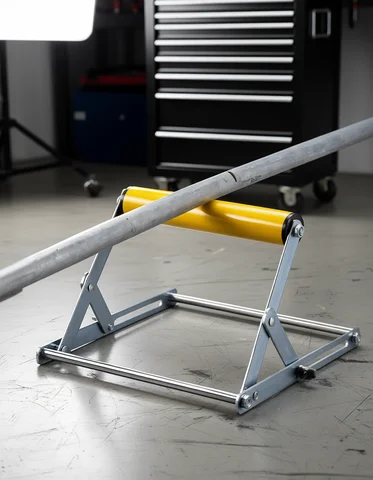 Adjustable Height Table Saw Roller-Stand Attachment,Cutting Machine Miter Saw Roller Support Stand For Woodworking Support Frame