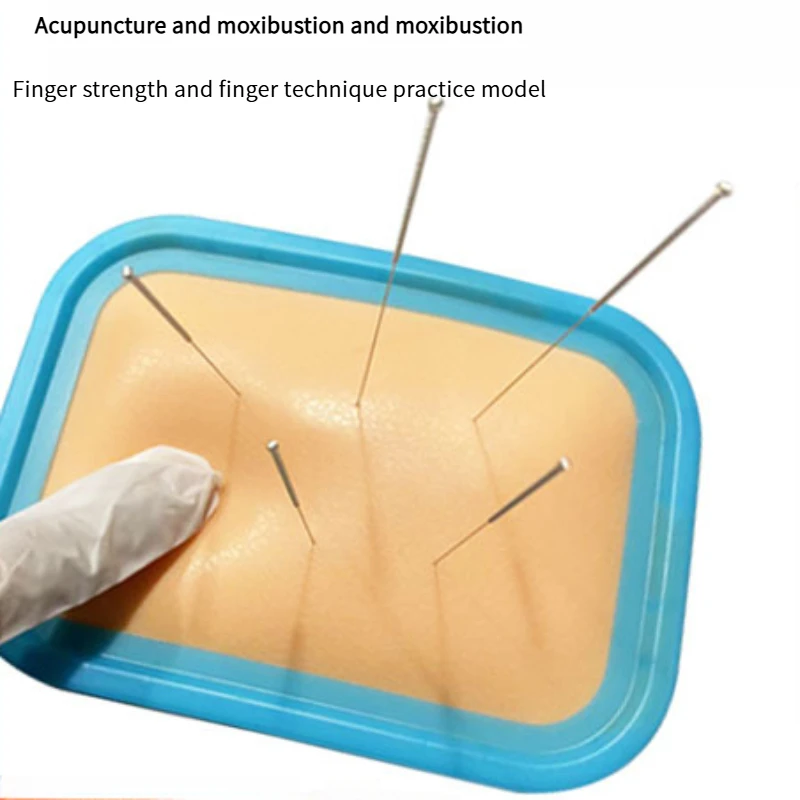 Model Texture Traditional Chinese Medicine Students Practice Acupuncture Skin Dry Restore Resistance Feeling Suture Foam