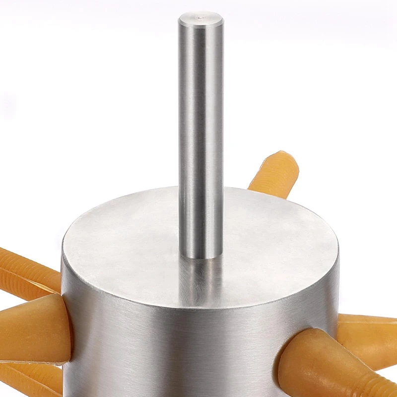 Stainless Steel Chicken Plucker Drill Attachment Chicken Feather Removal Plucker Machine 18-Fingers