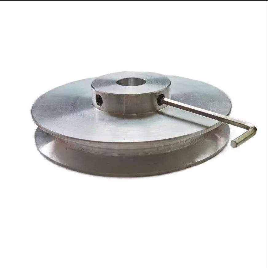 Motor Belt Drive Wheel 40mm 60mm 80mm 100mm V-belt Pulley, Single Groove, A- type V-belt Pulley