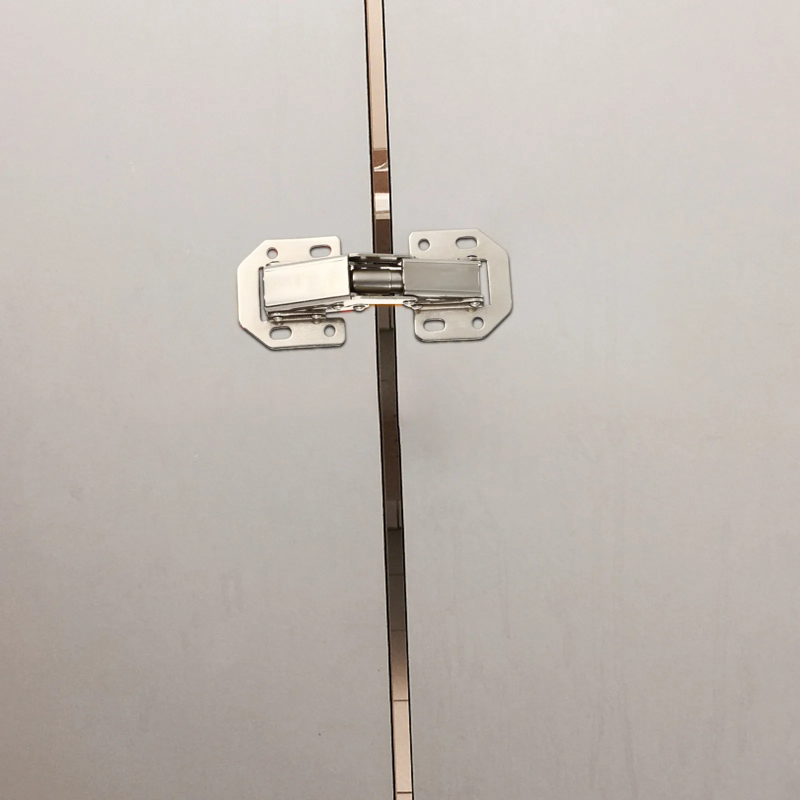 

4Pcs Professional Kitchen Cabinet Hinges Steel Material Drawer Cupboard Hinge Strong Contraction Hardness Not Easy Deform Break