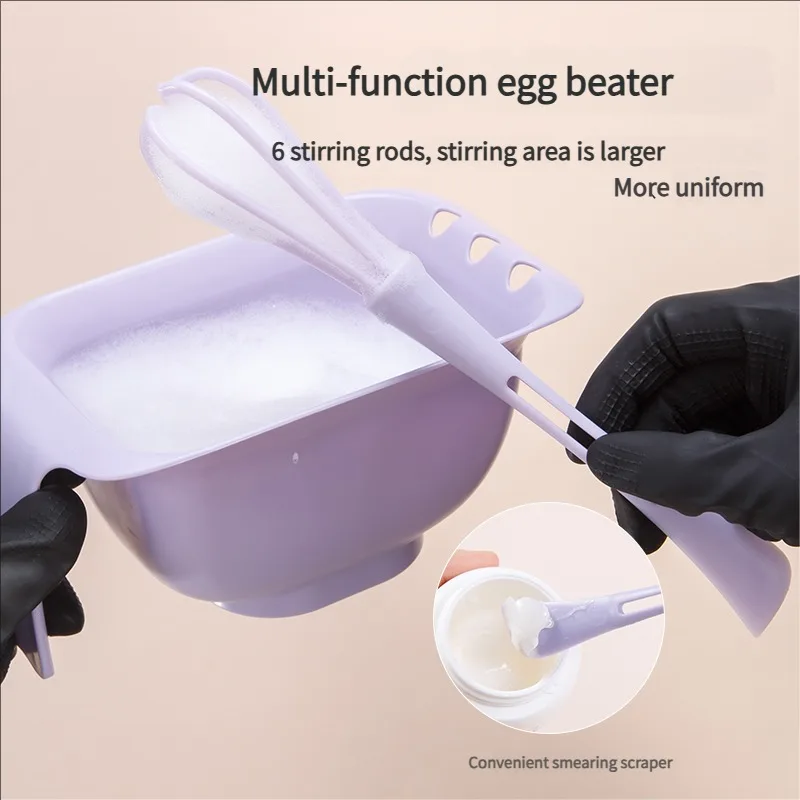 Chinese Style Hair Dye Brush Set, Multifunctional