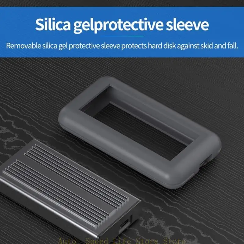 

02DA Blueendless HDD for Case Box USB3.2 to for M.2 NVME M-KEY Hard Disk Enclosure