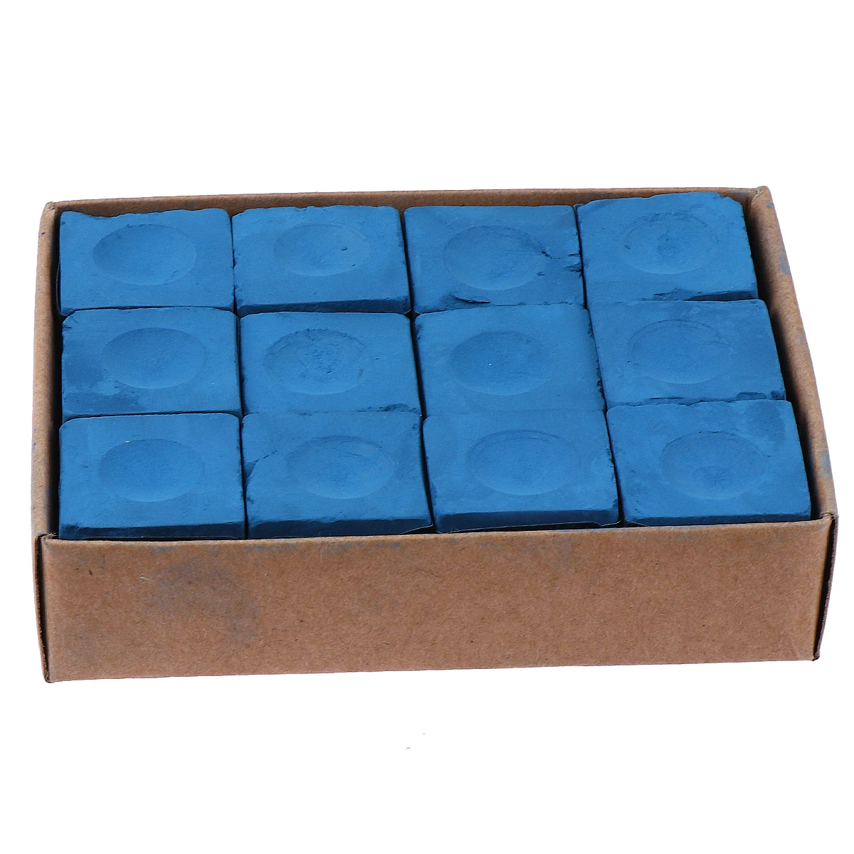 

12Pcs Billiards Cues Chalk Durable Portable Sky Billiard Accessories Cleaning Kit Small Chalks for Cue Tips