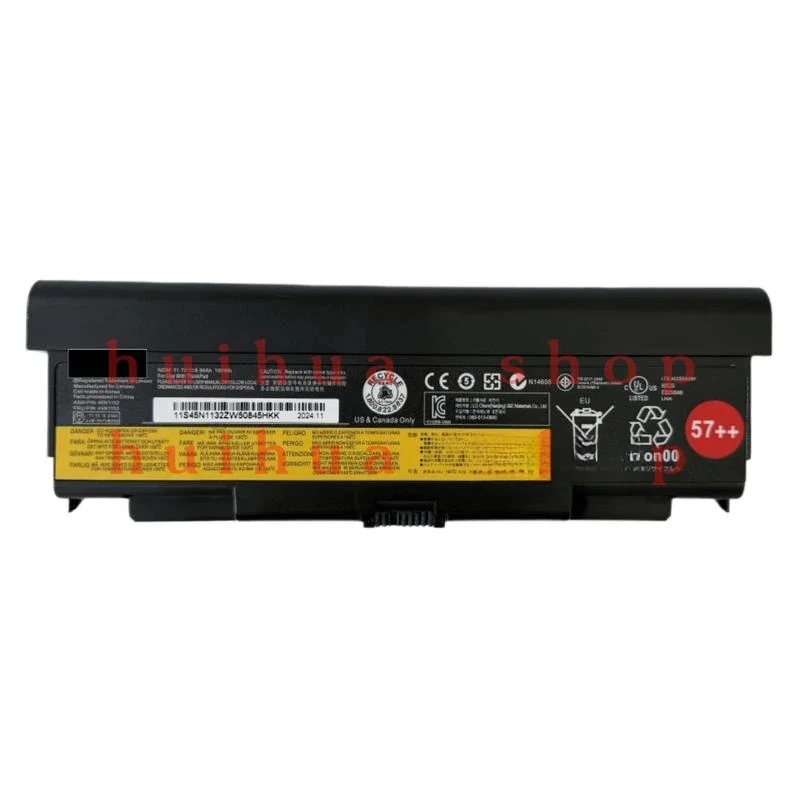 Genuine 57++ 9 Cell Battery for Lenovo Thinkpad 45N1153 T440p T540p W540 W541 zm