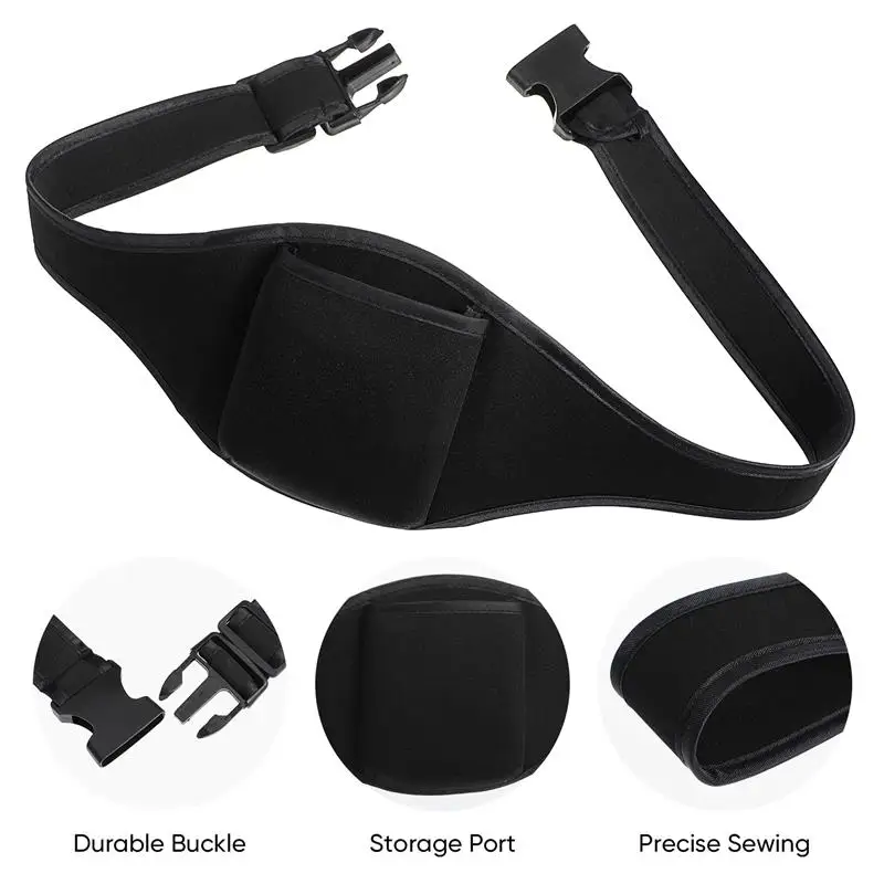 

Microphone Case Microphone Aerobics Bag Wireless Mini Workout Pouch Adjustable Carrier Extender Portable Speakers Polyester