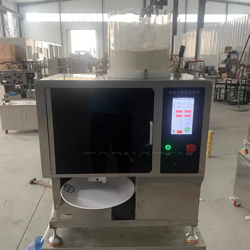 Full Automatic Intelligent Fresh Noodle Machine Desktop Automatic And Noodle Cutting Lamian Noodles Pressing Machine
