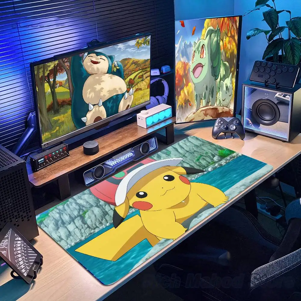 

Pokemon Kawaii Gamer Mouse Pad Large Anti Slip Rubber Keyboard Mat HD Anime Desk Mousepad