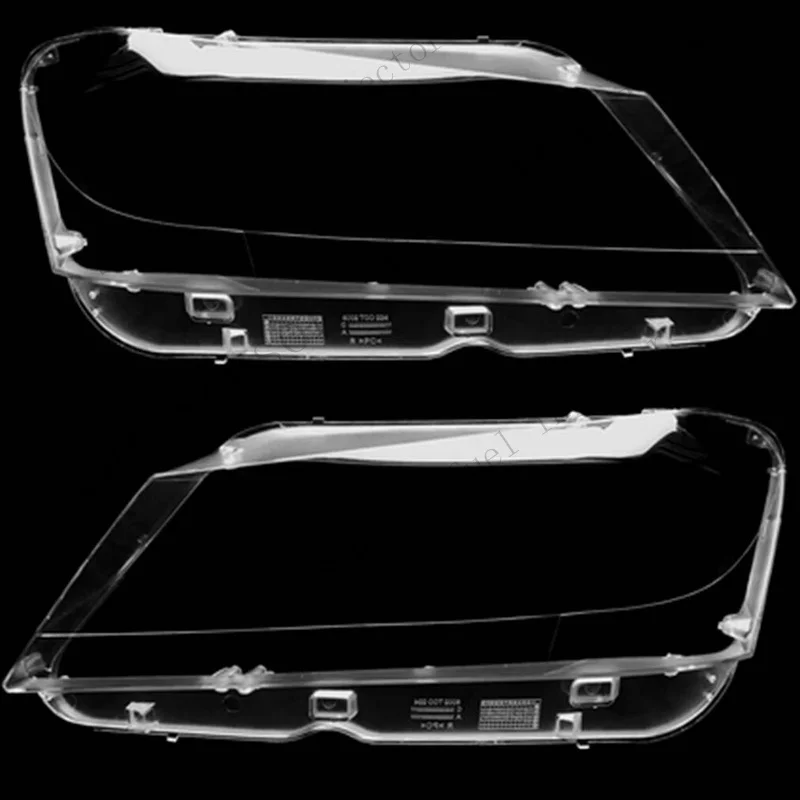 Q+ For BMW X3 F25 2010-2013 Headlight Lens Headlamp Shell Clear Cover 2PCS Set