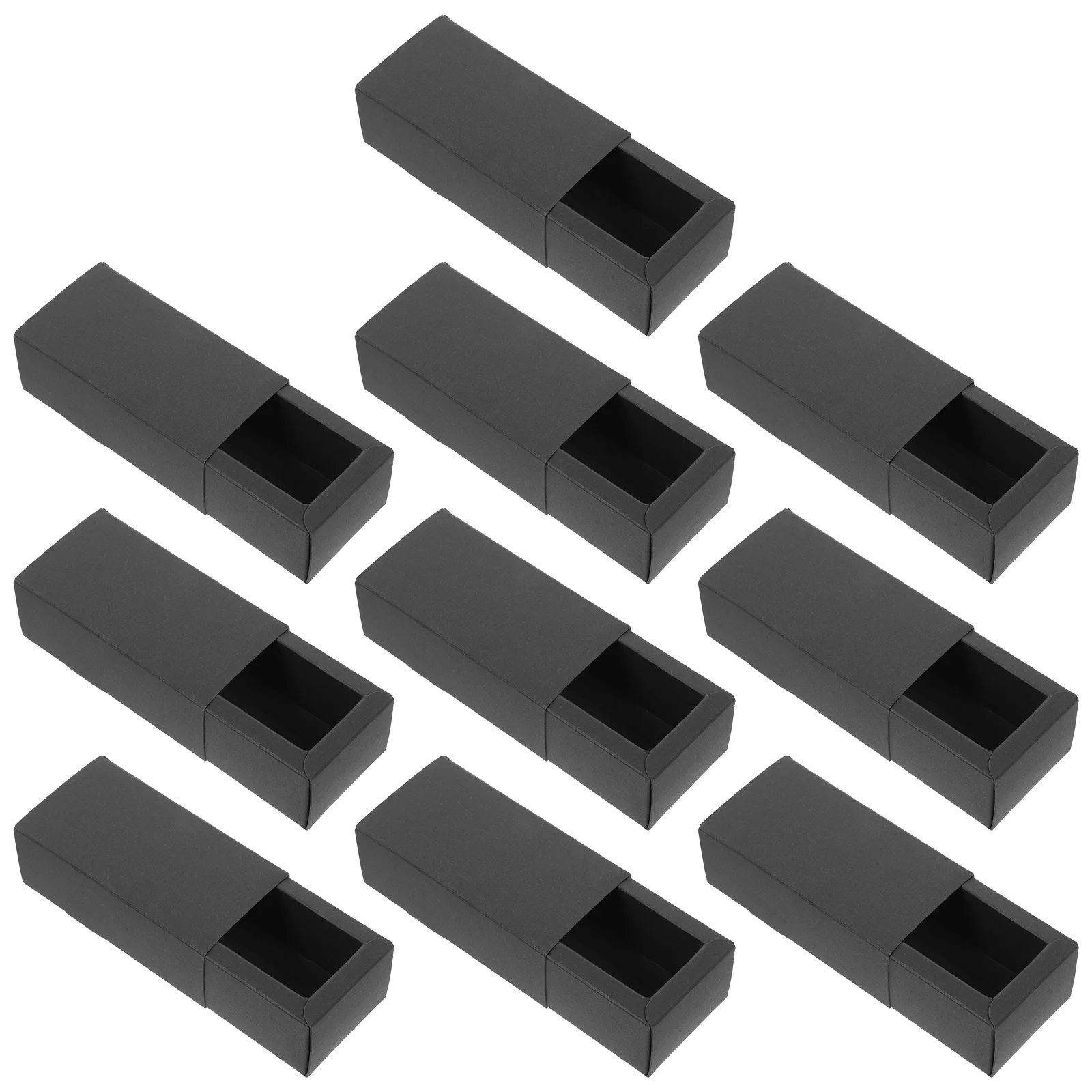 

10Pcs Packaging Box Smooth Edge Compact Portable Storage for Lipstick Essential Oil Candy Gift Wrap Organizer Space