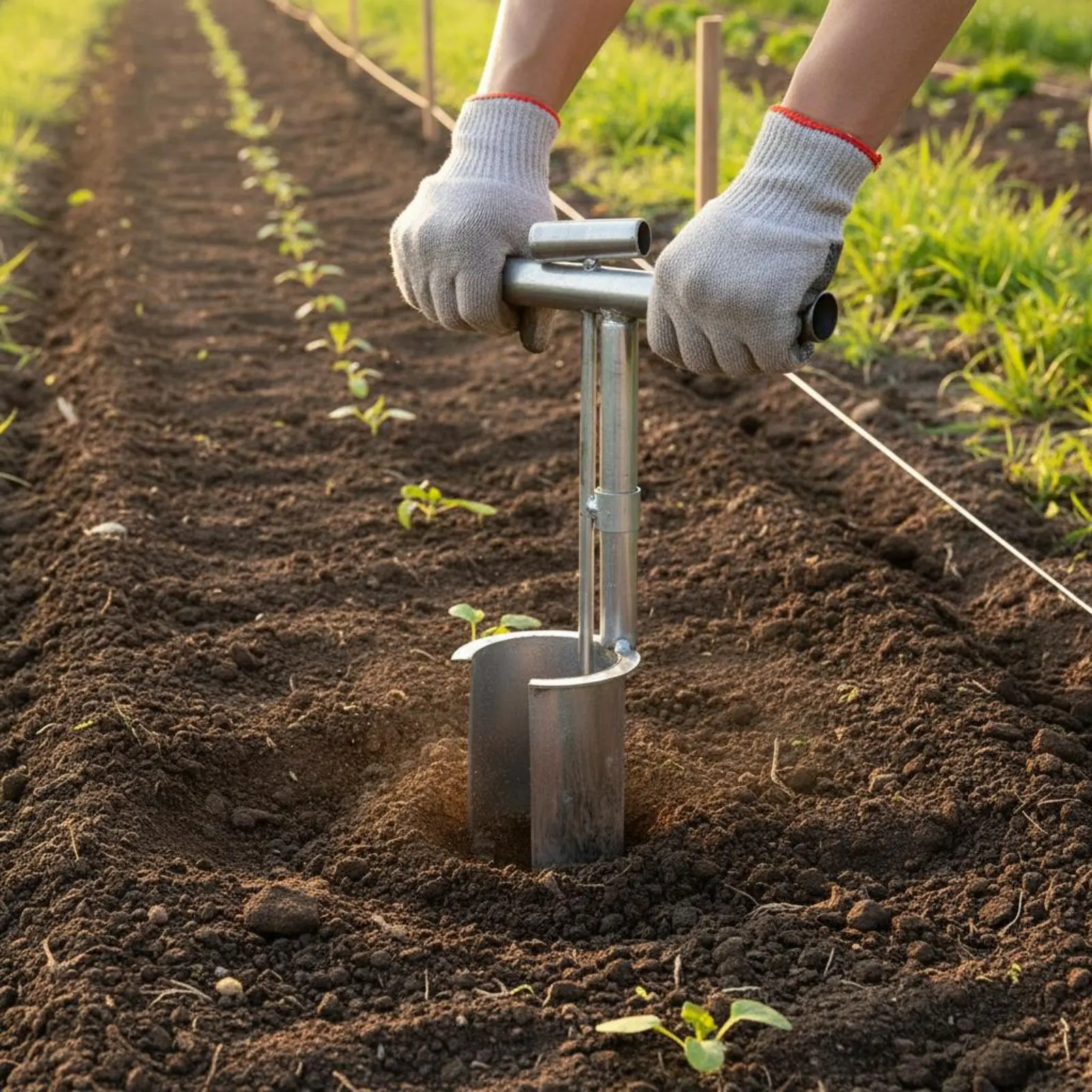 Ferramenta de Transplante de V - Gardening Tools Vegetables avaliação e preço