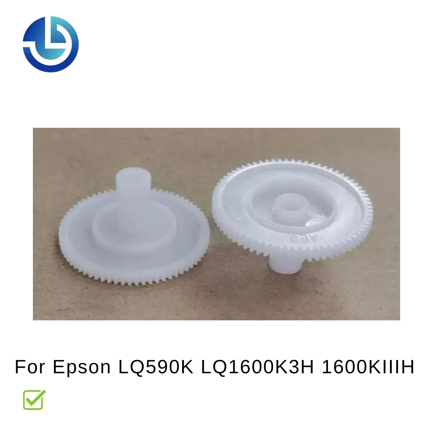 Paper Feed Switch Gear White for Epson LQ-590K 1600K3H 590 1600 Dot Matrix
