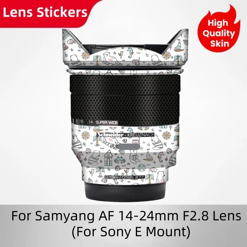 

Для Samyang AF 14-24 мм F2.8 (для крепления Sony) наклейка для камеры с защитой от царапин, защитная пленка, защитная пленка для тела, кожный чехол