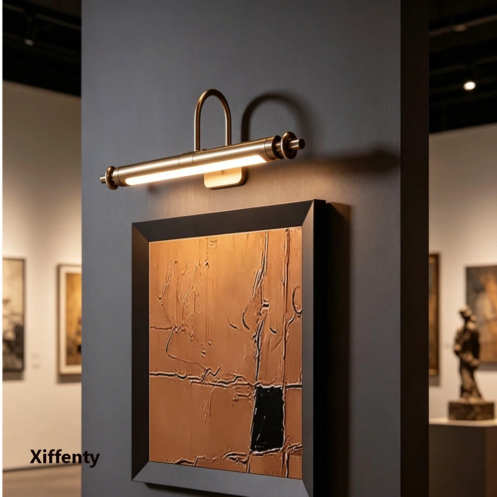 European-style Mirror Headlight Porch Mirror Cabinet Light Moisture-proof Living Room Photo Painting Wall Lamp