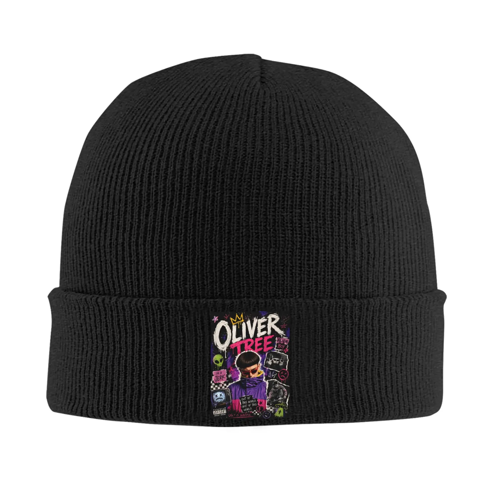 RIP Oliver Tree Memorial Knit Hat Beanies Autumn Winter Hats Warm Unisex  Street  Caps for Men Women Gift,