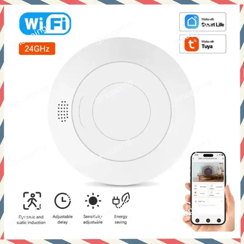 M20K Mmwave 레이더 스마트 인간 존재 센서 신뢰할 수 있는 성능 에너지 절약 쉬운 설치 스마트 라이프 Zigbee Tuya(D) Dur