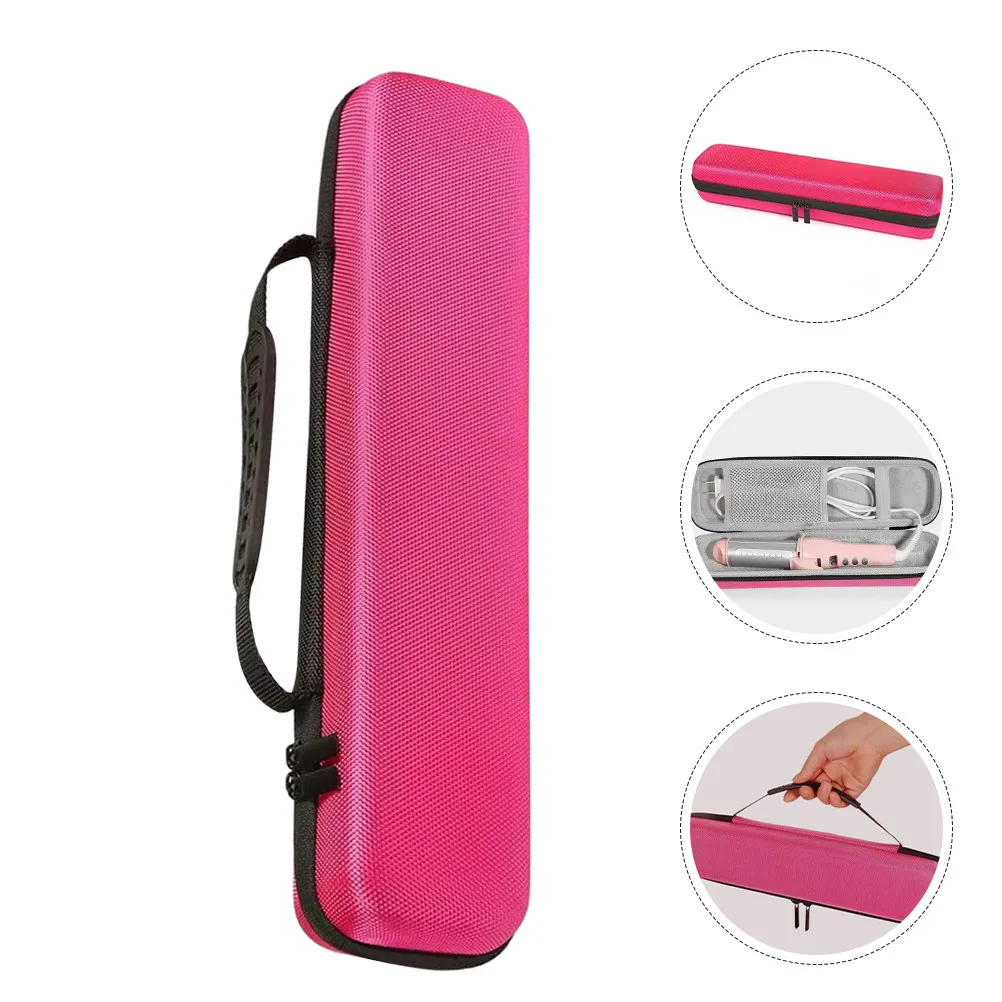 

Premium Hard Hair Straightener Case for Curling Irons Flat Irons and Hot Styling Tools Travel Friendly Heat Resistant Storage