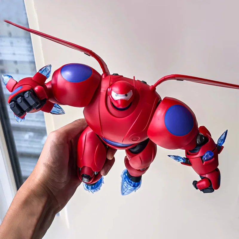 البائع الساخن حقيقية غونغ بطل كبير 6 Baymax سلسلة تجميعها نموذج Baymax 18 سنتيمتر تجميعها عمل الشكل التنقل المشترك جديد محاصر