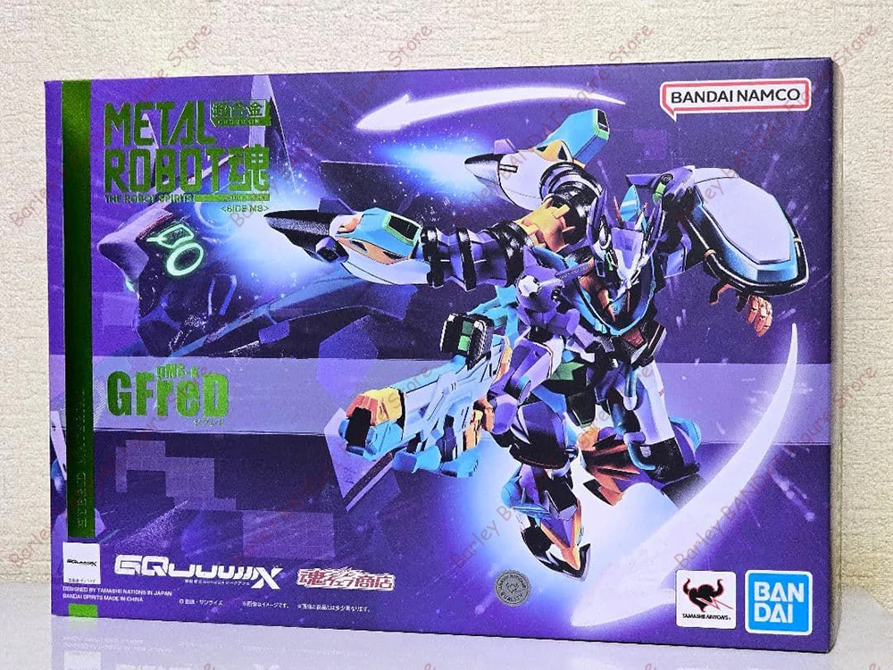 

В наличии BANDAI PB Limited Mobile METAL ROBOT SPIRITS Костюм Gundam GQuuuuuuX GFreD Аниме Фигурки Модель Игрушки Подарки Для Детей