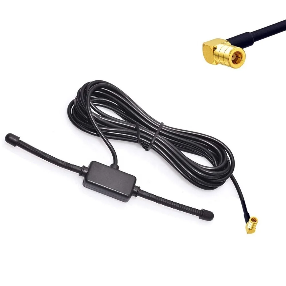 GSM Car Antenna with SMA male Connector Good Quality Adhesive 3dBi 3G GSM Patch long Antenna For Car