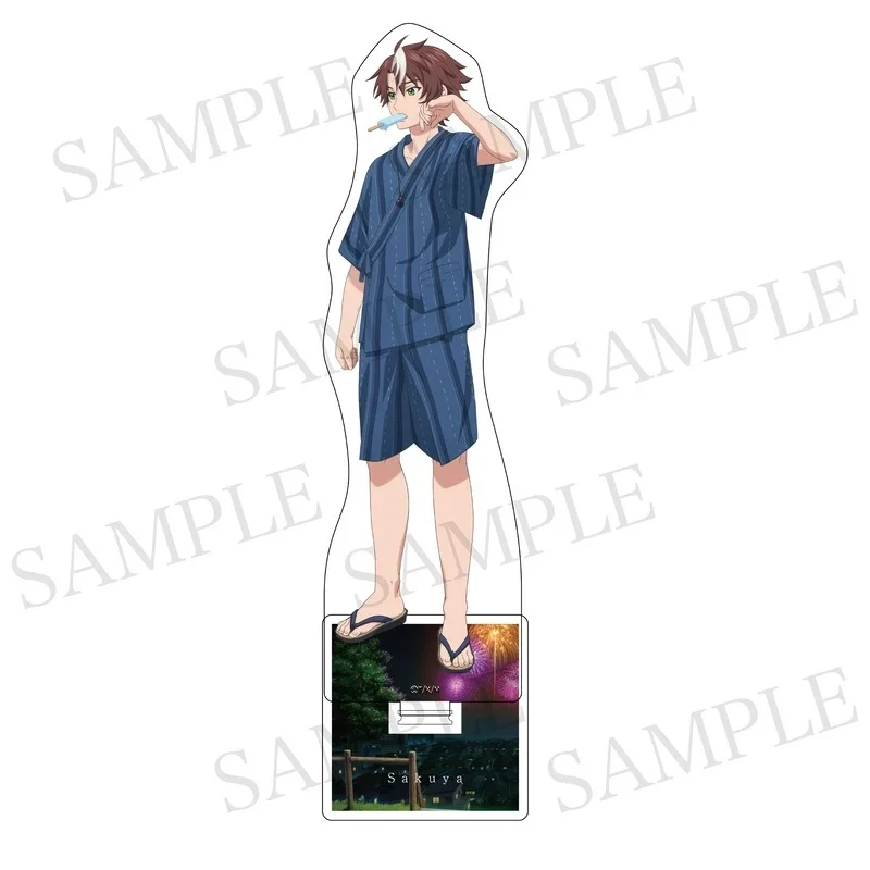 Killed Again, Mr.Detective? 15CM Anime Acrylic Stand keychain Anime Figure Sakuya Otsuki Lilithea Anime Peripheral Gift for Fans