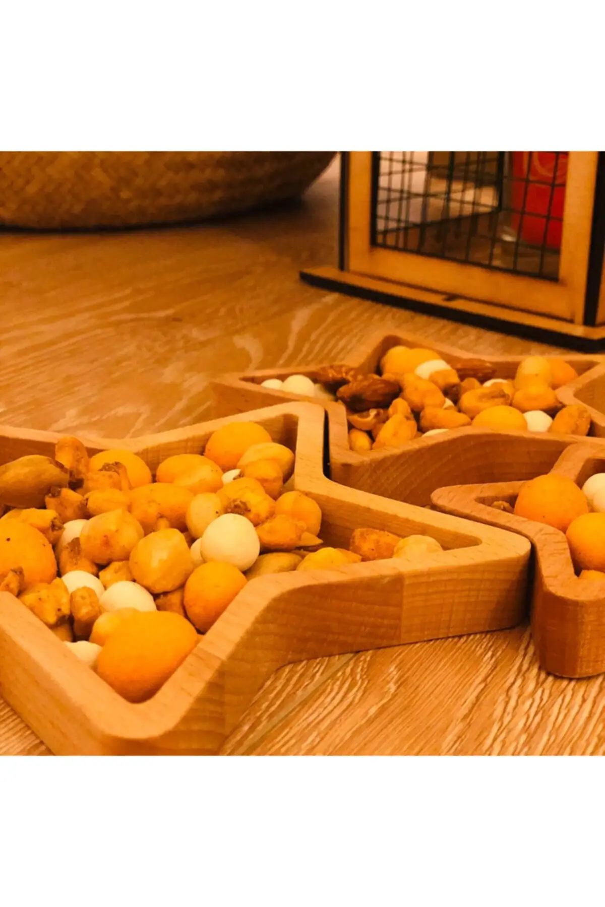 Dekorasi Solid Seri Bintang Set Makanan Ringan 8 + 12 + 17Cm Objek Presentasi