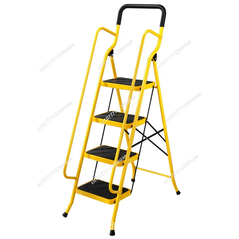 

Ladder Household folding multi-functional herringbone ladder Thickened stairs Escalator stool ladder, three, four, five steps