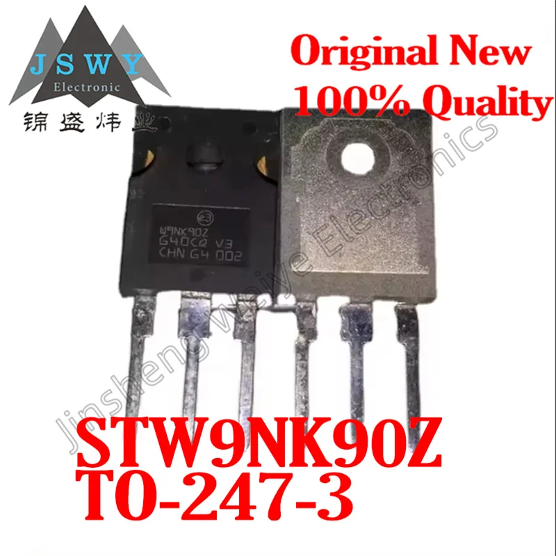 

(5/50PCS) STW9NK90Z W9NK90Z TO-247 900V high withstand voltage 9A current compatible high-voltage power switch circuit